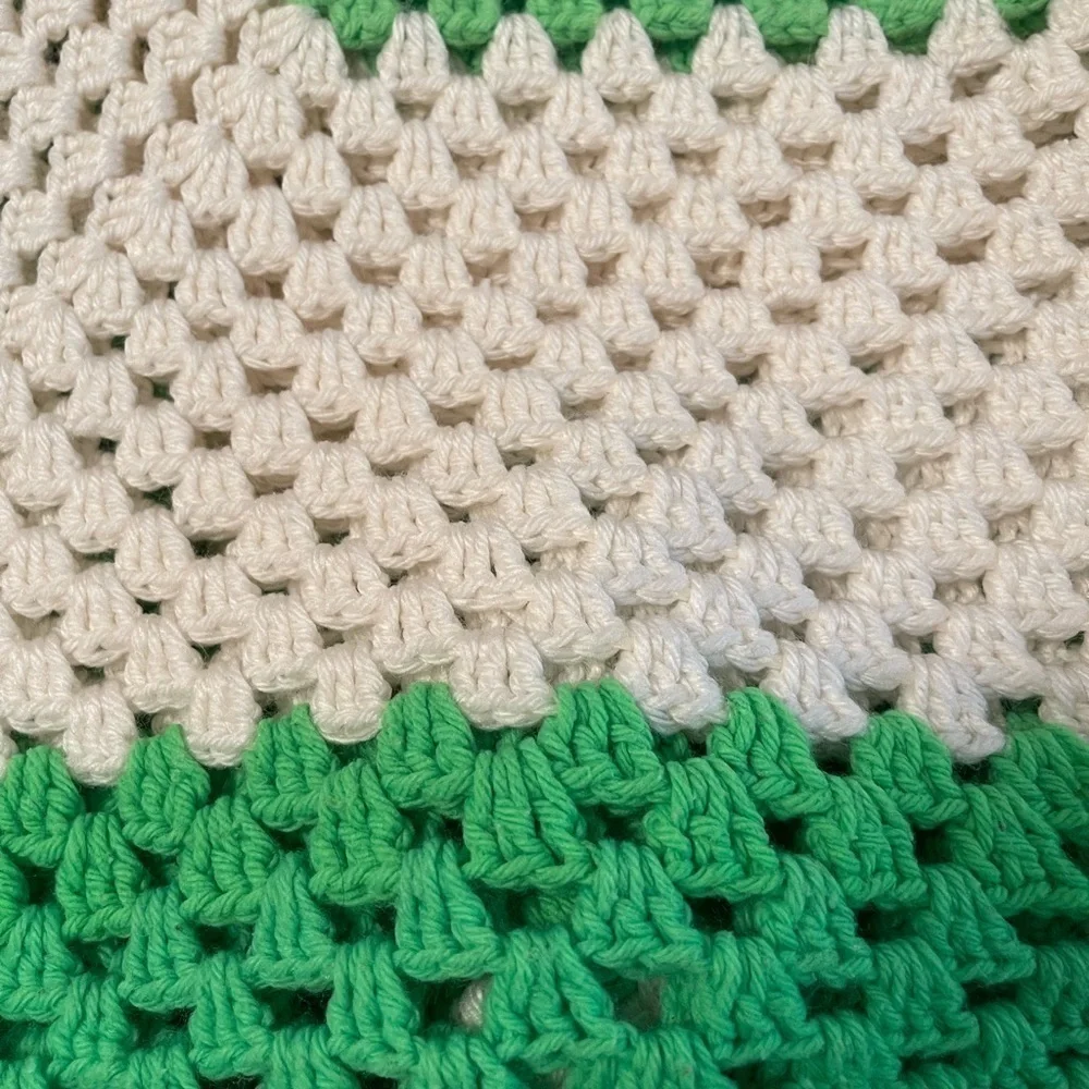 Vintage Handmade Afghan.